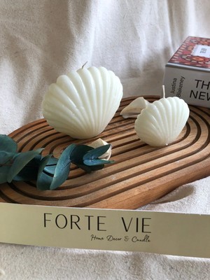 Bernami Şamdan Pinterest 2 Li Istiridye Model Kokulu Mum Seti
