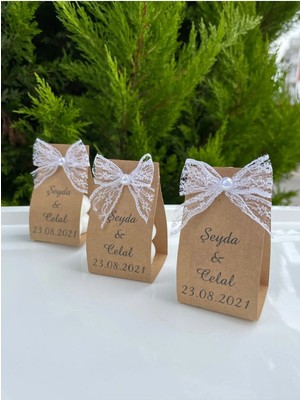 Bernami Düğün Pinterest Söz Nişan Nikah Düğün Hatırası Kartlı 10 Adet Bubble Mum Hediyesi Dağıtmalığı