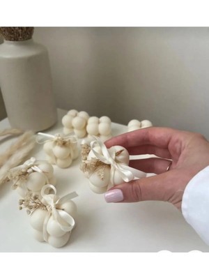 Bernami Düğün Pinterest 10 Adet Kurdele ile Baglı Bublee Mum Hediyelik #söz#nişan##dogumgünü#babyshwer