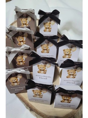 Bernami Dekoratif Pinterest Doğum Günü, Yeni Doğan Hediyeliği 10 Adet (Renk Belirtiniz)