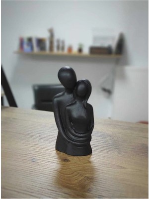 Bernami Düğün Pinterest Kucaklaşmış Sevgili Aşıklar Biblo 11*5- Siyah