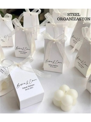 Bernami Şamdan Pinterest 30 Adet Süslemeli Bubble Mum Düğün, Biblo ,kına, Söz, Doğum