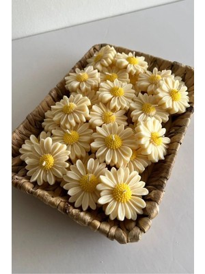 Bernami Düğün Pinterest Çiçek Desen Dekoratif Mum Söz,nişan,mevlid Hediyelik Mum - 5 Adet