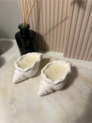 Bernami Dekoratif Pinterest 2 Li Beton Istiridye Mum