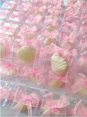 Bernami Düğün Pinterest Hediyelik Mum, Nikah Şekeri, Söz, Nişan, Kına, Mevlüt, Doğum Günü, Süs Parti Istiridye Mum-25 Adet