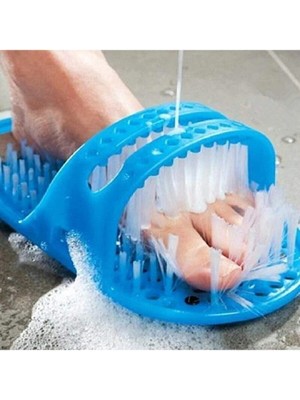Macgon Vantuzlu Banyo Ayak Topuk Yıkama Terliği Terlik Ponza Taşlı Taşı Masaj Aleti Duş Başlığı