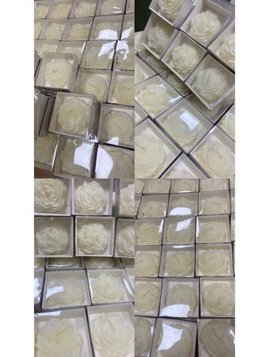 Bernami Dekoratif Pinterest Şakayık Model Sade Asetat Kutulu Nişanlık Söz Dekoratif Nikah Hediyelik - 20 Adet