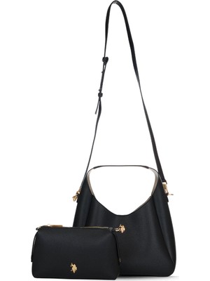 U.S. Polo Assn. Sıyah Kadın Omuz Çantası US26151
