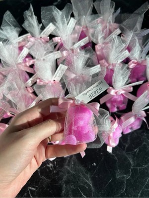 Bernami Şamdan Pinterest Ayıcık Hediyelik Bebek Hediyeliği - 20 Adet