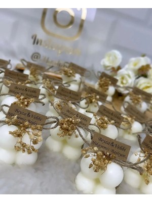 Bernami Dekoratif Pinterest Mum Hediyelik 25 Adet