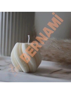 Bernami Dekoratif Pinterest Burgu Mum Vanilya Kokulu - 1 Adet