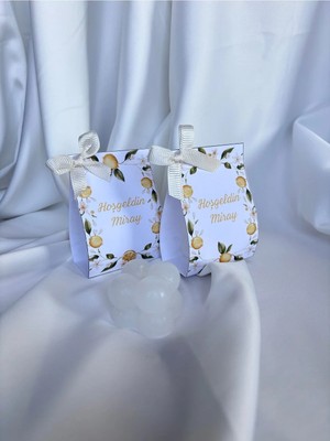 Bernami Şamdan Pinterest Çantalı Mini Bubble Mum Hediyelik 10 Adet Baby Shower,doğum Günü,söz,nişan,nikah,sünnet