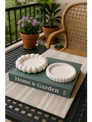 Bernami Dekoratif Pinterest 2'li Dekoratif Modern Tabak Takı Tabağı Bardak Altlığı