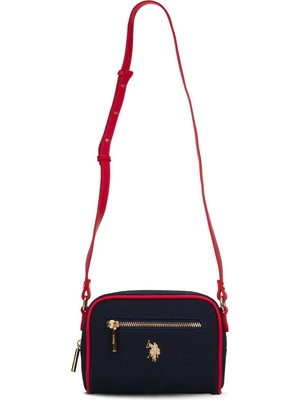 U.S. Polo Assn. Lacıvert-A.kırmızı Kadın Postacı Çantası US26284