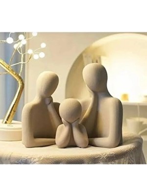 Bernami Nikah Pinterest 3 Kişilik Aile Dekoratif Obje Biblo Dekor Büst