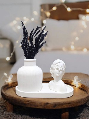 Bernami Nikah Pinterest Kadın Figürlü 3'lü Vazo Seti