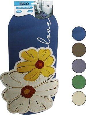 Go İthalat Çiçek Figürlü - Renkli   45X75CM   Su Emici - Sihirli  Banyo Paspası  Elastik (5517)