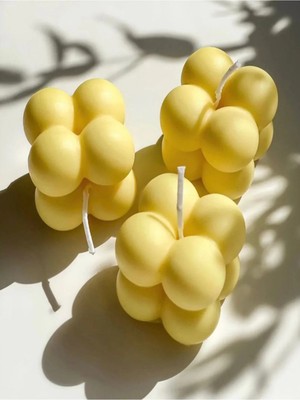 Bernami Dekoratif Pinterest 10 Adet Renkli Mini Bubble Mum Düğün, Nişan, Söz Için Hediyelik