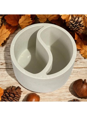 Bernami Düğün Pinterest Ying Yang Boş Obje Saksı Yasa Mumluk Beton Dekoratif Obje