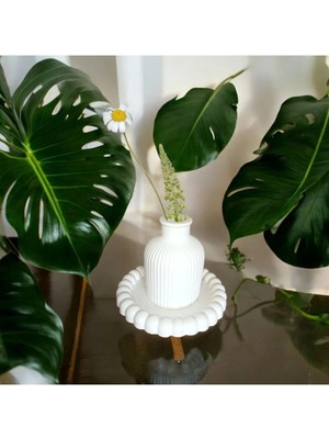 Bernami Dekoratif Pinterest Bubble Tabak Vazo Çiçek Koyulabilir Dekoratif Obje | Dayanıklı-Sağlam Yapılı