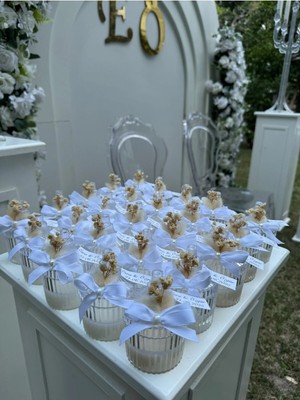 Bernami Dekoratif Pinterest Mika Şekerlik’te Mum 30 Adet