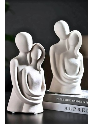 Bernami Dekoratif Pinterest Sevgili Aşıklar Sarılmış Biblo Dekor 1 Adet