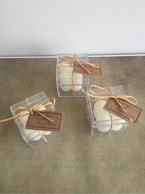 Bernami Düğün Pinterest Bubble Mum Şeklinde 50 Adet Söz, Nişan, Nikah, Kına, Düğün Hatırası