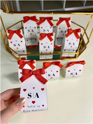 Bernami Düğün Pinterest 15 Adet Kırmızı Süslü Bubble Mum Hediyelik Söz Nişan Nikah Kına