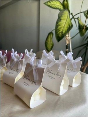 Bernami Düğün Pinterest Kart Bubble Mum Hediyelik, Özel Günler Için Süslemeli - 5 Adet