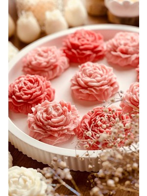 Bernami Şamdan Pinterest Şakayık Mum Biblo Mum Hediyelik Mum ,organizasyon, Söz, Nişan Mum 1 Adet