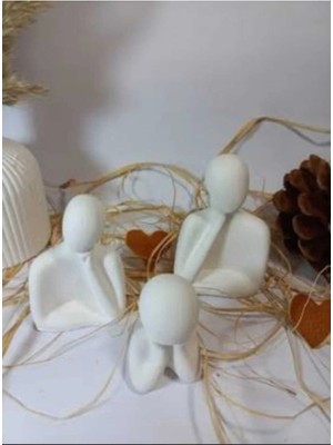 Bernami Dekoratif Pinterest Tasarım 3lü Aile Biblo