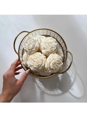 Bernami Dekoratif Pinterest Suda Yüzen Mum Şakayık Mum