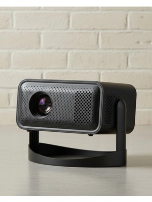 Epilons Smart Projector Android Tv Taşınabilir Gimbal Standlı