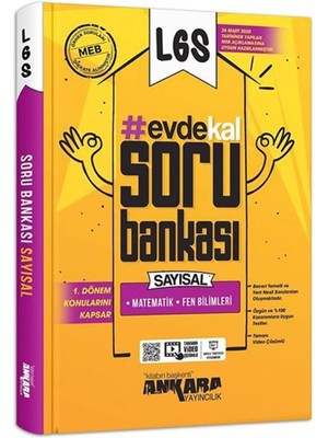 Karokstore Lgs 1. Dönem Evde Kal Sayısal - Sözel Soru Bankası Seti