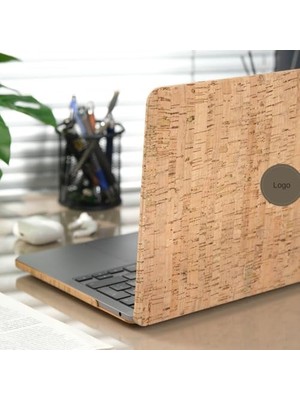 Karokstore Air 13 Ahşap Dokulu Sert Hard Ince Hafif Koruma A1932 A2179 A2337 M1 Uyumlu Açık Kahverengi