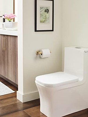 Karokstore BH26540CZ | Şampanya Bronz Tek Direkli Tuvalet Kağıdı Tutacağı | 7-1/4 Inç. (184 Mm) Uzunluk Tuvalet Kağıdı Tutacağı | Arrondi | Banyo Dokusu Tutacağı | Banyo Donanımı | Banyo Aksesuarları