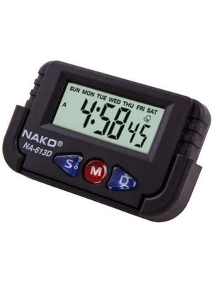 Karokstore Dijital Küçük Masa ve Araç Saati, Alarm ve Kronometre Özellikli, Pomodoro Ders Çalışma Saati, Sporcular ve Zamanla Yarışanlar Için Ideal (1)