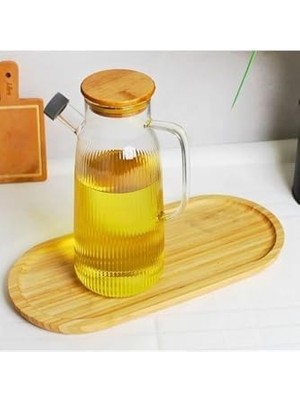 Karokstore Life Bambu Oval Sunum Servis Tepsisi Tabağı Yağdanlık Sabunluk Altlığı MIT1223