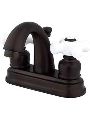 Karokstore KB5615PX Restorasyon 4 Inç Lavabo Bataryası, Yağ Ovuşturdu Bronz