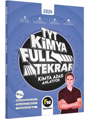 Karokstore Kimya Adası Tyt Kimya Full Tekrar Video Ders Kitabı