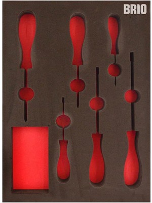 Karokstore Tornavida ve Torx Allen Seti 13 Parça Sünger Yatak Boş