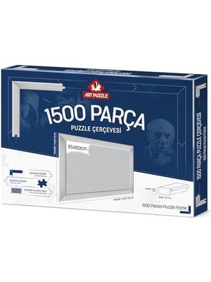 Karokstore Beyaz 1500 Parça Demonte Puzzle Çerçevesi