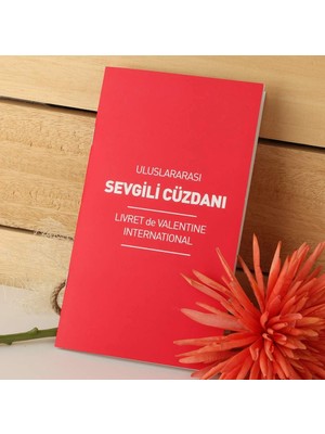 Sevgiliye Hediye Uluslararası Sevgili Cüzdanı