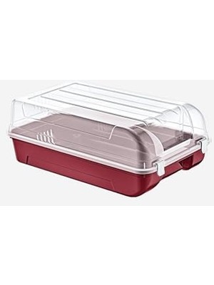 Karokstore Erkek Ayakkabı Kutusu TRN-205 Carmen Kırmızı