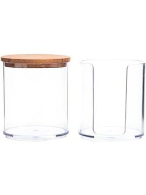 Karokstore Ahşap Kapaklı Çift Katlı Pamukluk