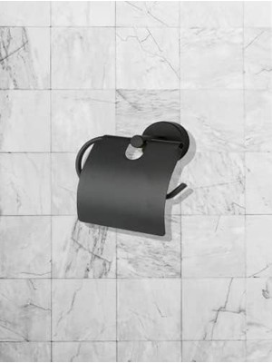 Karokstore Zebra Paslanmaz Siyah Wc Kagitlik Geniş Kapakli Tuvalet Kagitligi Tuvalet Kagidi Askisi