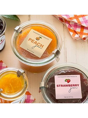 Karokstore Yazdırılabilir Boş Kare Etiketler, 2 "x 2", Parlak Beyaz, 120 Özelleştirilebilir Etiket (22565)