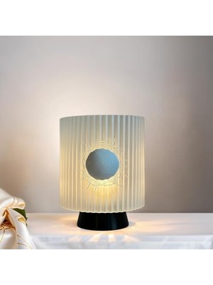 Karokstore Gece Lambası - Voleybol Dekoratif Lamba - Genç Odası Için Hediye