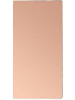 Karokstore 10X20 cm Bakır Plaket - Fr4 (Epoksi)