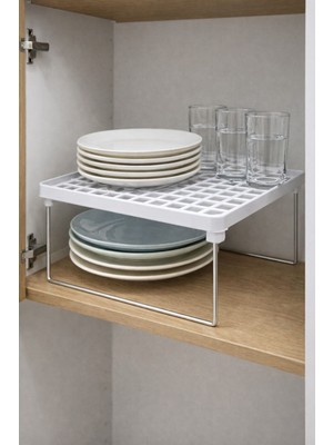 Dolap Içi 2 Katlı Düzenleyici Raf